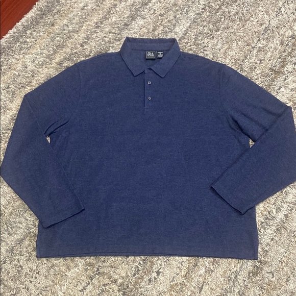 Jos. A. Bank Other - Jos. A. Bank Men's Blue traditional fit traveler Polo Shirt sz XXL